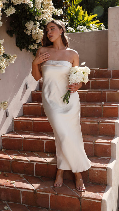 Gisele Maxi Dress - Champagne