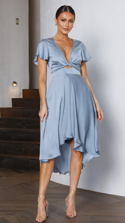 Sunny Daze Dress - Steel Blue