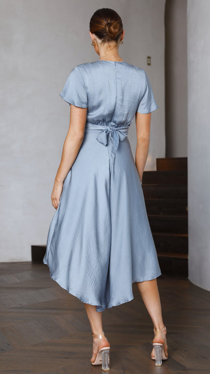 Sunny Daze Dress - Steel Blue