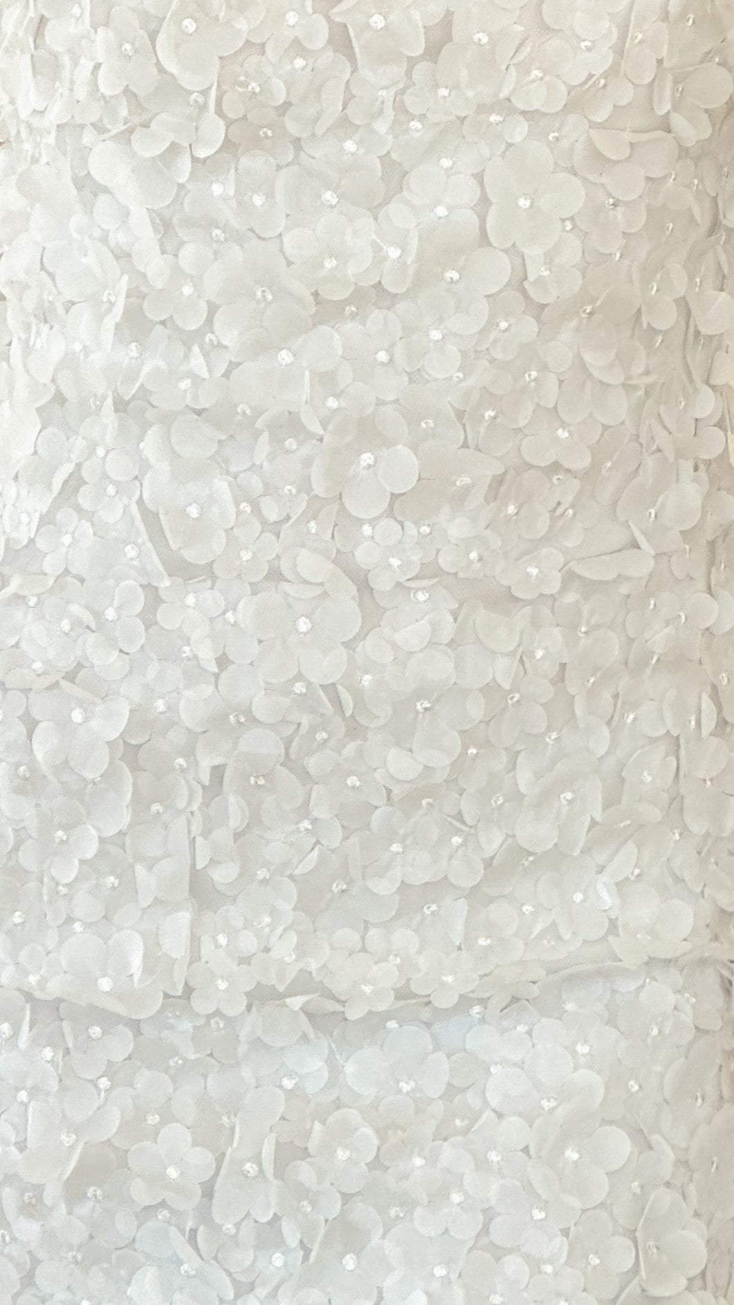 Allegra Mini Dress - White Floral