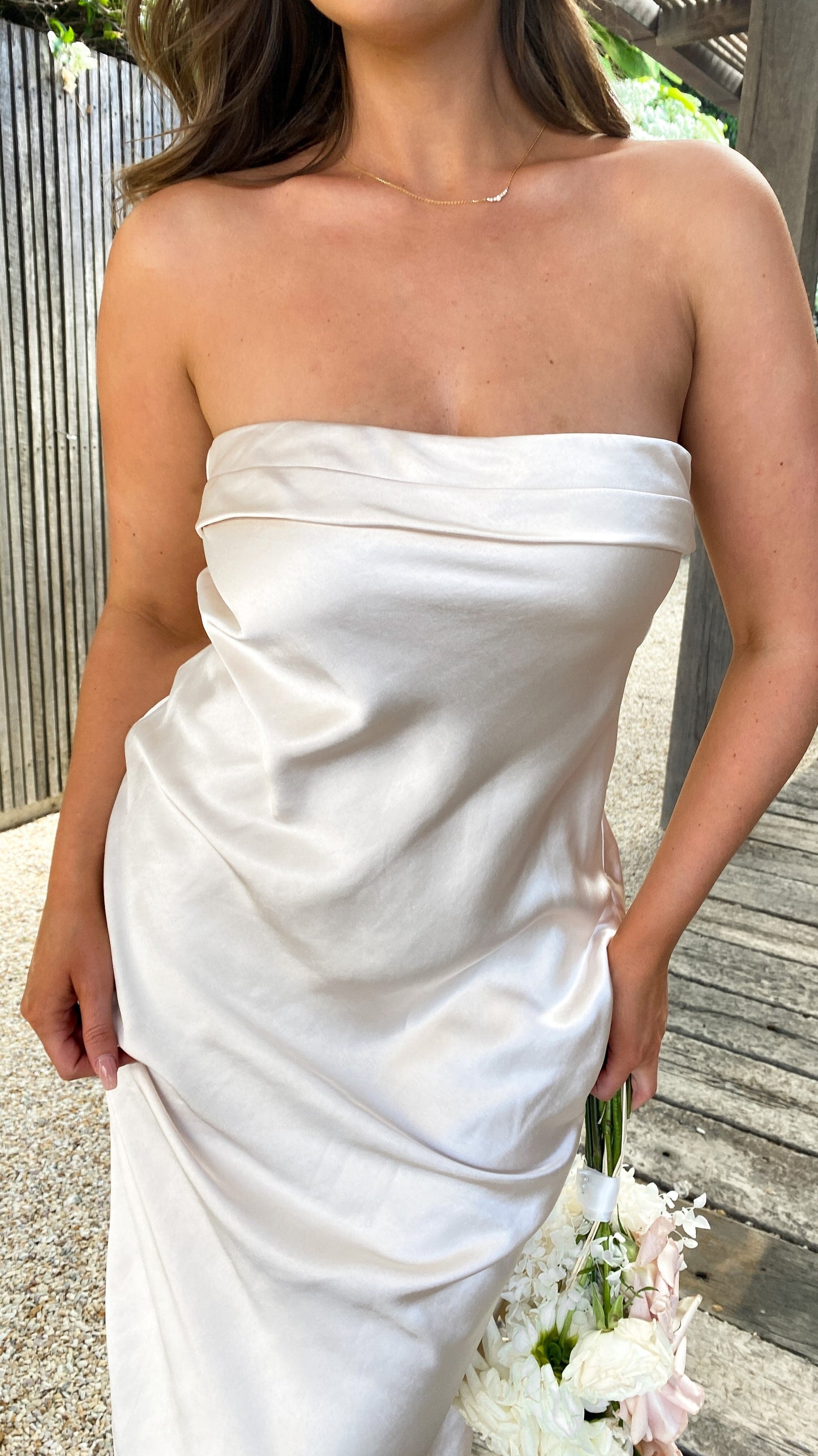 Gisele Maxi Dress - Champagne