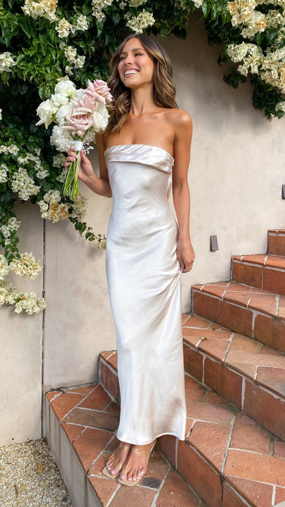 Gisele Maxi Dress - Champagne