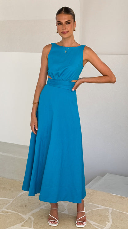 Kimberley Maxi Dress - Blue