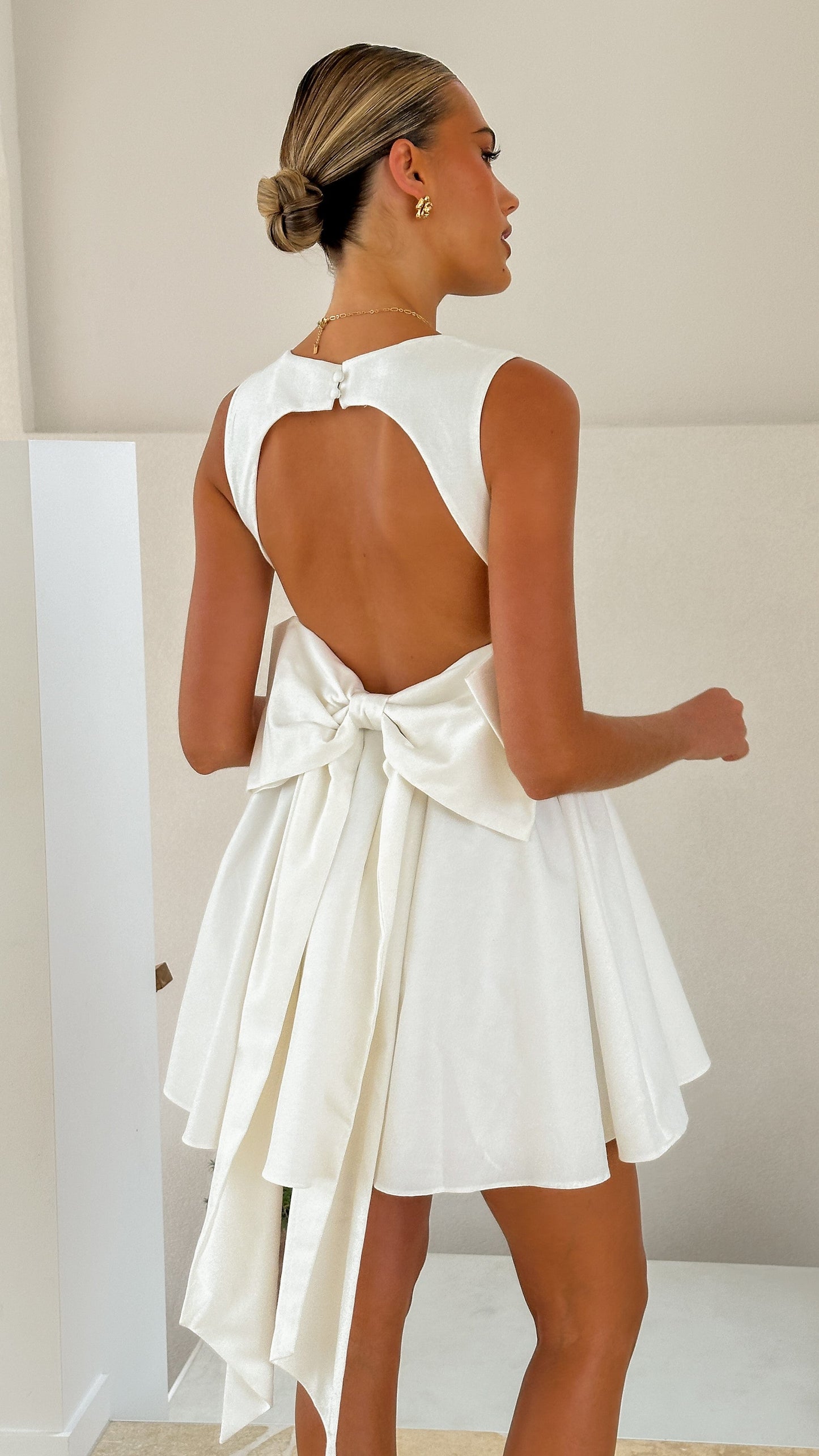 Saidi Mini Dress - White