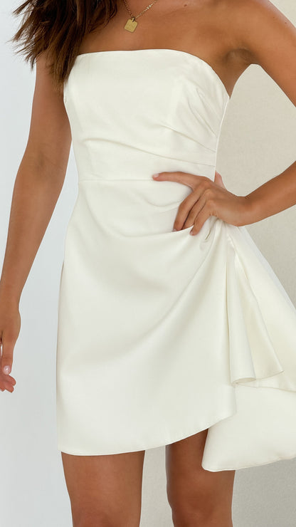 Hanae Mini Dress - White