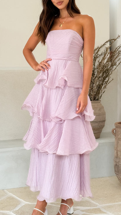 Lanica Maxi Dress - Lilac