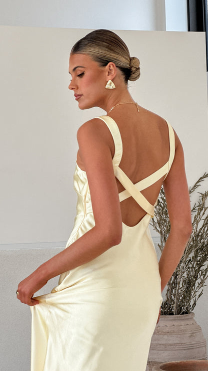 Andie Maxi Dress - Yellow