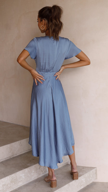 Sunny Daze Dress - Steel Blue