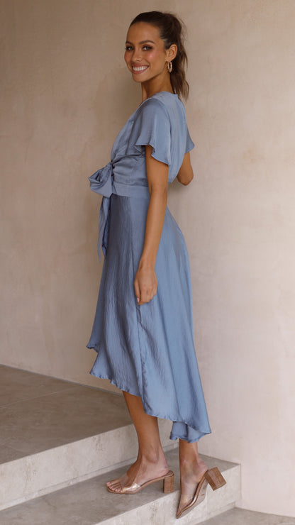 Sunny Daze Dress - Steel Blue