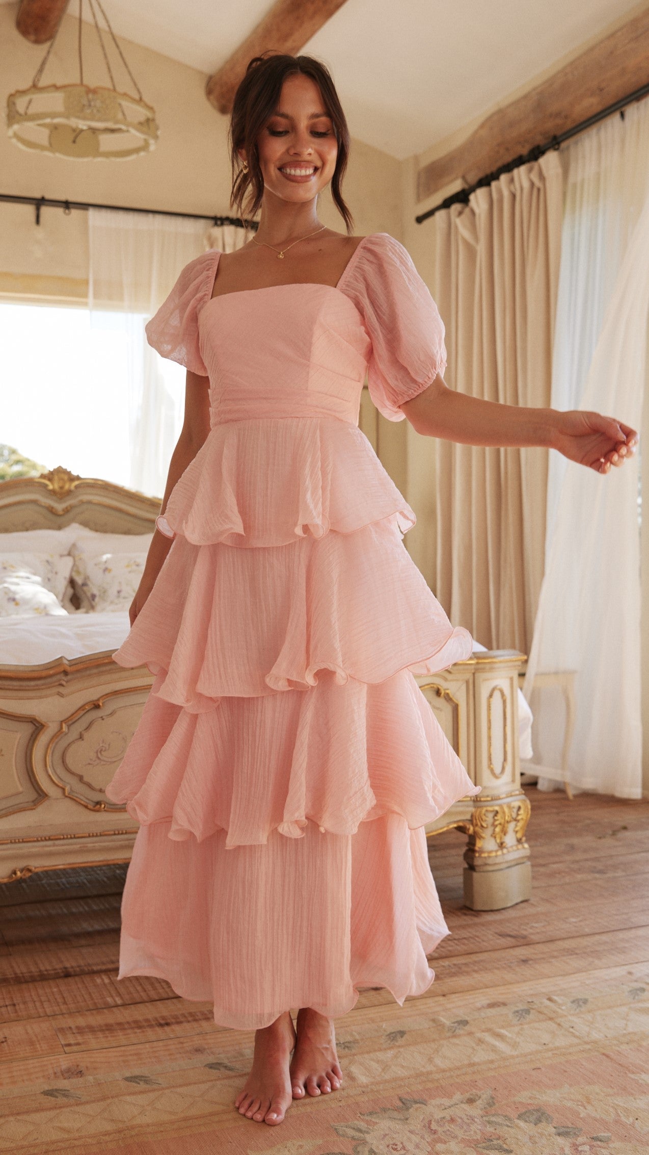 Lanelle Maxi Dress - Pink