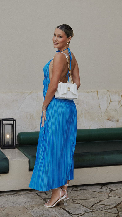 Frances Maxi Dress - Blue