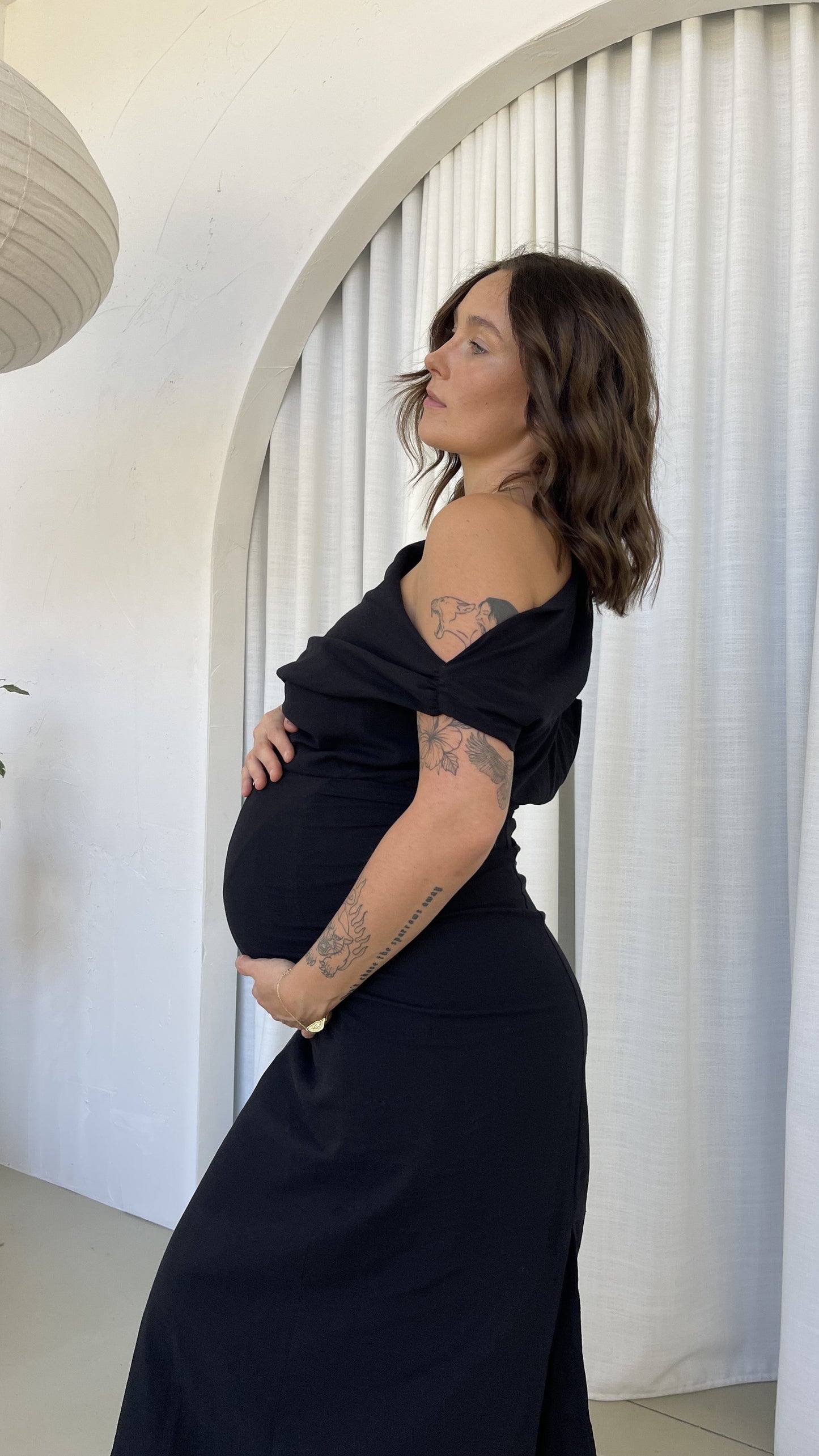 Luci Maxi Dress - Black