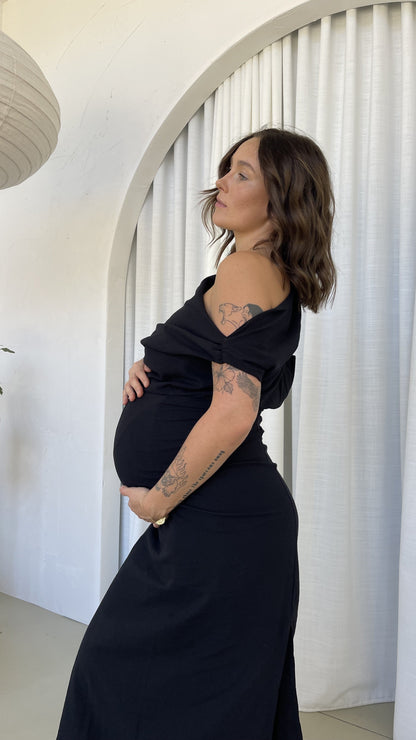 Luci Maxi Dress - Black