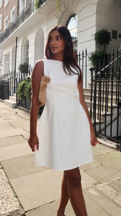 Rafiki Mini Dress - White