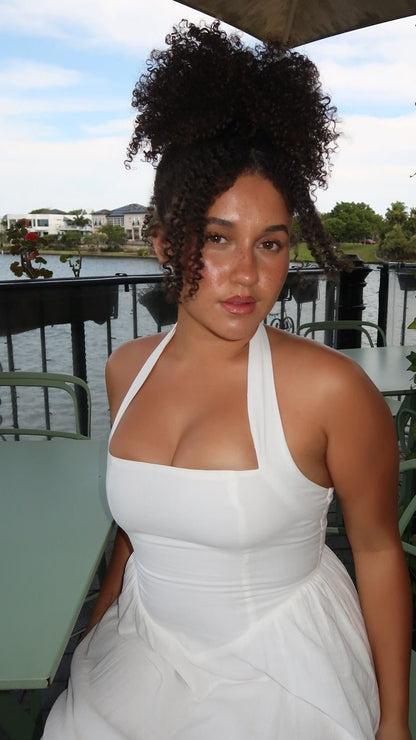 Caden Maxi Dress - White